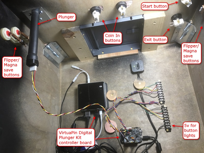 Can you change these buttons for standard pinball ones? - Virtual ...